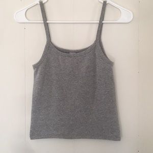 Plain Heather Gray Tank